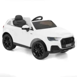 Masină de jucărie cu baterie - AUDI Q7 WHITE