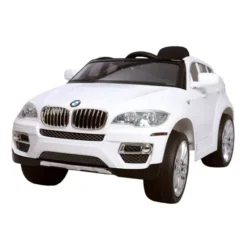 Masină de jucărie cu baterie - BMW X6 - WHITE