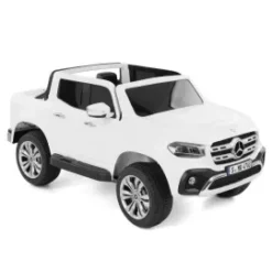 Masină de jucărie cu baterie - MERCEDES BENZ XMX606 WHITE