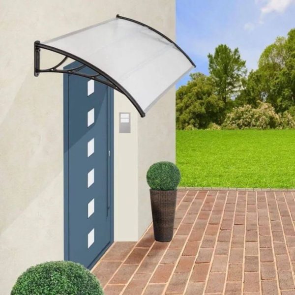 Copertina usa intrare policarbonat transparent 150 x 100 cm - imagine 6