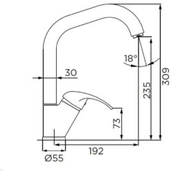 Alternative view of Baterie bucatarie neagra Trendy