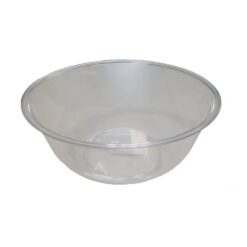 Bol din plastic alimentar transparent, capacitate 8 l