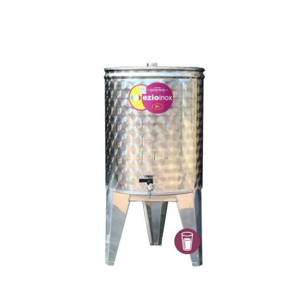 Butoi Inox Tuica 145 L cu dop, Italinox