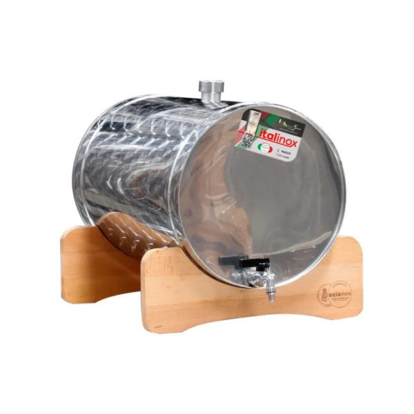 Butoi Inox Tuica 35 L cu dop, Italinox