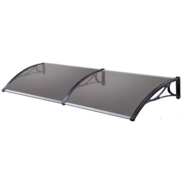 Copertina usa intrare policarbonat fumuriu 300 x 120 cm