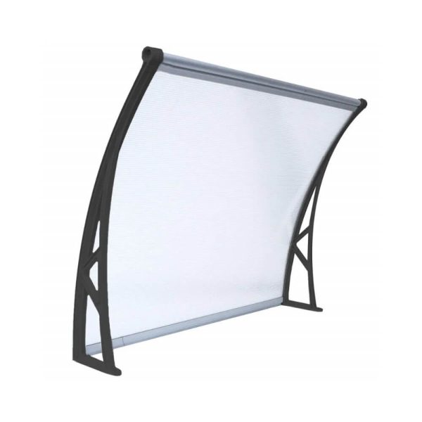 Copertina usa intrare policarbonat transparent 150 x 100 cm - imagine 3