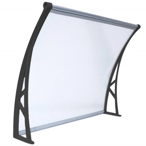 Copertina usa intrare policarbonat transparent 300 x 100 cm - imagine 6