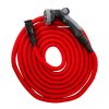 Furtun gradina extensibil bamboo rosu 2.5-7.5 m
