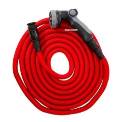 Furtun gradina extensibil bamboo rosu 5-15 m