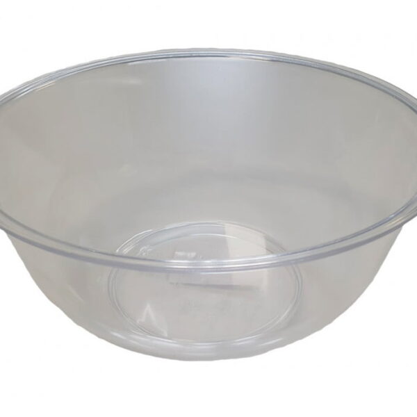 Bol din plastic alimentar transparent