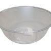 Bol din plastic alimentar transparent, capacitate 4 l