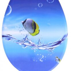 Alternative view of Capac WC Duroplast Soft-Close model Peștișor