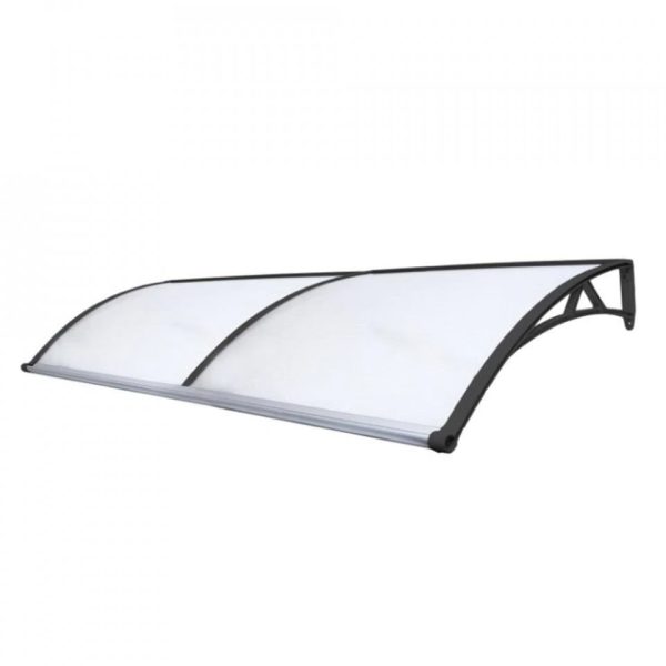 Copertina usa intrare policarbonat transparent 240 x 100 cm - imagine 2