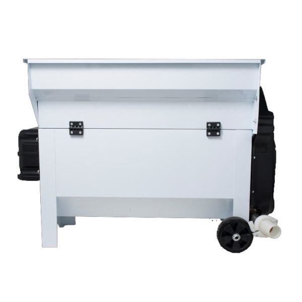 Desciorchinator cu Zdrobitor Grifo DVEP30 cu motor 2.5 CP, cuva rabatabila vopsea email - imagine 3