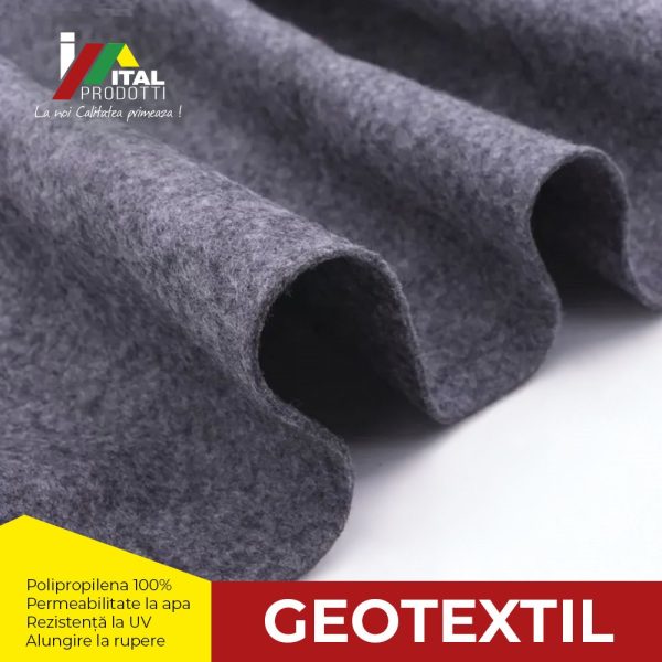 Geotextil 1.50 x 100 m, 200 gr/mp
