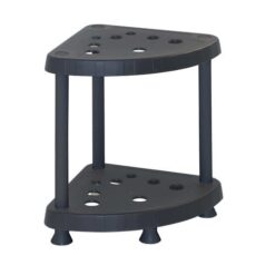 Raft modular de colt cu 2 polite