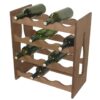 Suport din Lemn de mesteacan pentru 16 sticle