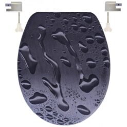 Capac WC Duroplast Soft-Close si buton cu sistem de apasare