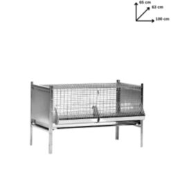 Cușcă Crestere Pui, 100 x 63 x 65 cm