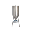 Butoi Inox 100 L cu fund conic 60°