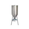 Butoi Inox 100 L cu fund conic 60° - imagine 2