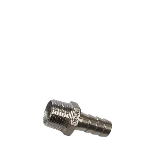 Suport 1/2" pentru furtun din oțel inoxidabil pentru butoi inox cu fund conic 60°