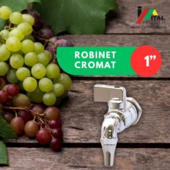Robinet Cromat 1/2" pentru Butoi Inox