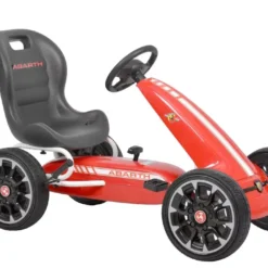 Kart cu pedale pentru copii - ABARTH-RED