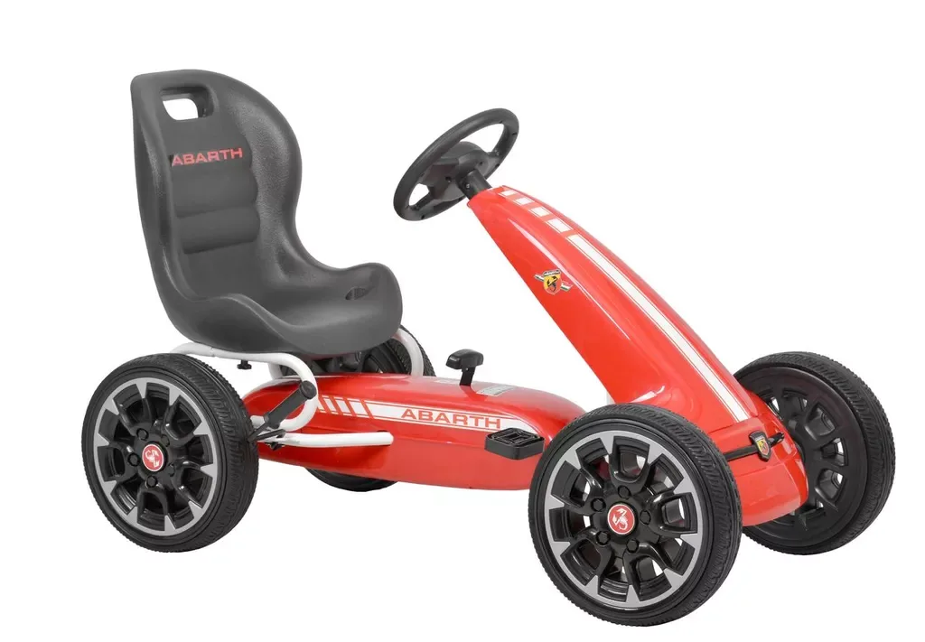 Kart cu pedale pentru copii - ABARTH-RED