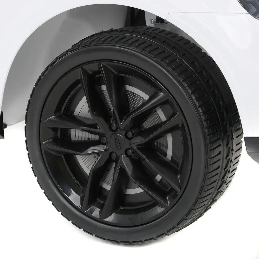 Masină de jucărie cu baterie - AUDI Q7 WHITE - imagine 7