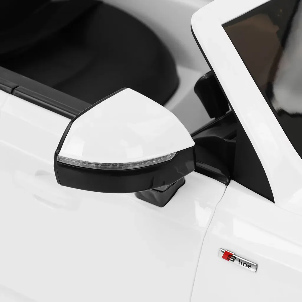 Masină de jucărie cu baterie - AUDI Q7 WHITE - imagine 8