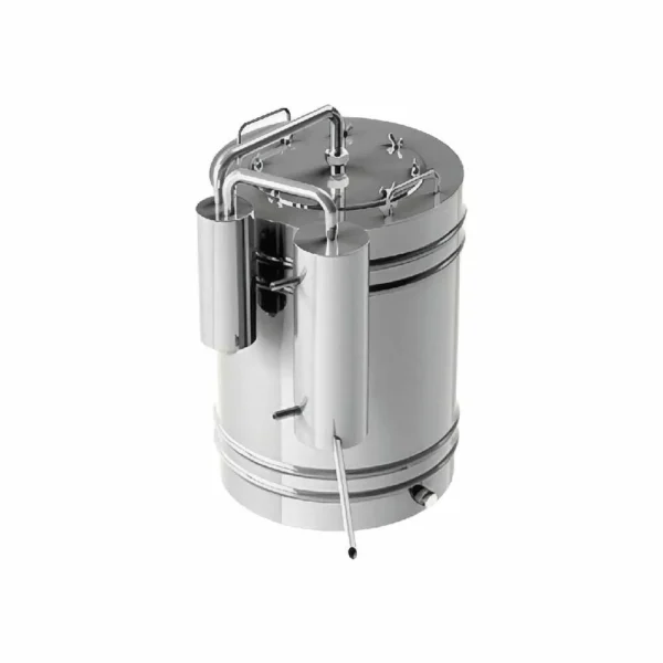 Cazan/Aparat de facut Tuica din Inox 100 L - imagine 2