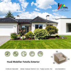 Husă Mobilier Fotoliu Exterior 95x70x95 cm
