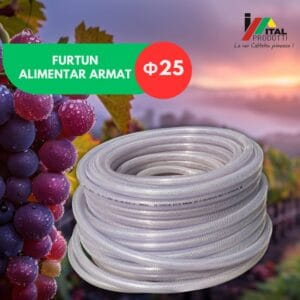 Furtun alimentar armat Φ25 (50 ml)
