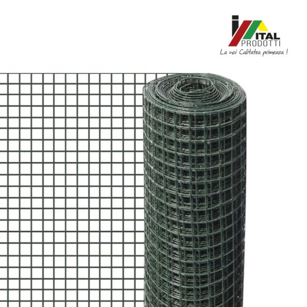 Plasa Rabitz Plastifiata 1x25 m, Ochiuri 12.7 mm - imagine 6