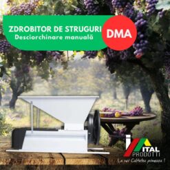 Zdrobitor de Struguri cu Desciorchinare manual DMA, Grifo