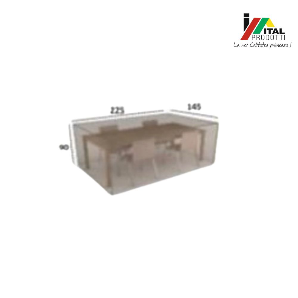 Husa Mobilier Masa Dreptunghiulara cu 4 Scaune 225x145x90 cm - imagine 2