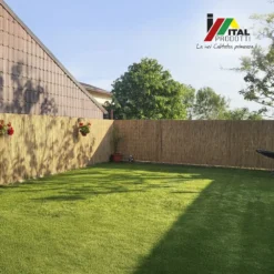 Gard din Bambus Natural 2 x 5 m