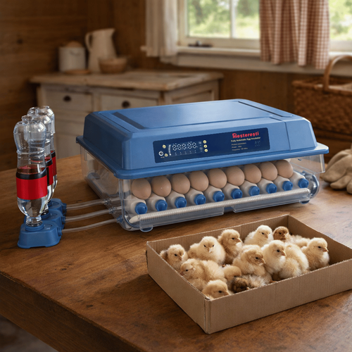 Incubator 64 Ouă Profesional Automat Smart Rico