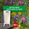 Butoi Inox Țuică 180 Litri cu dop