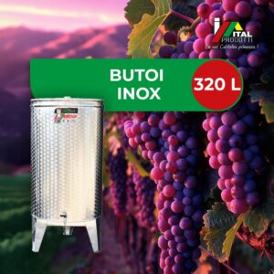 Butoi de Inox pentru Vin 320 L, Italinox
